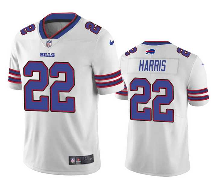 Men & Women & Youth Buffalo Bills #22 Damien Harris White Vapor Untouchable Limited Stitched Jersey